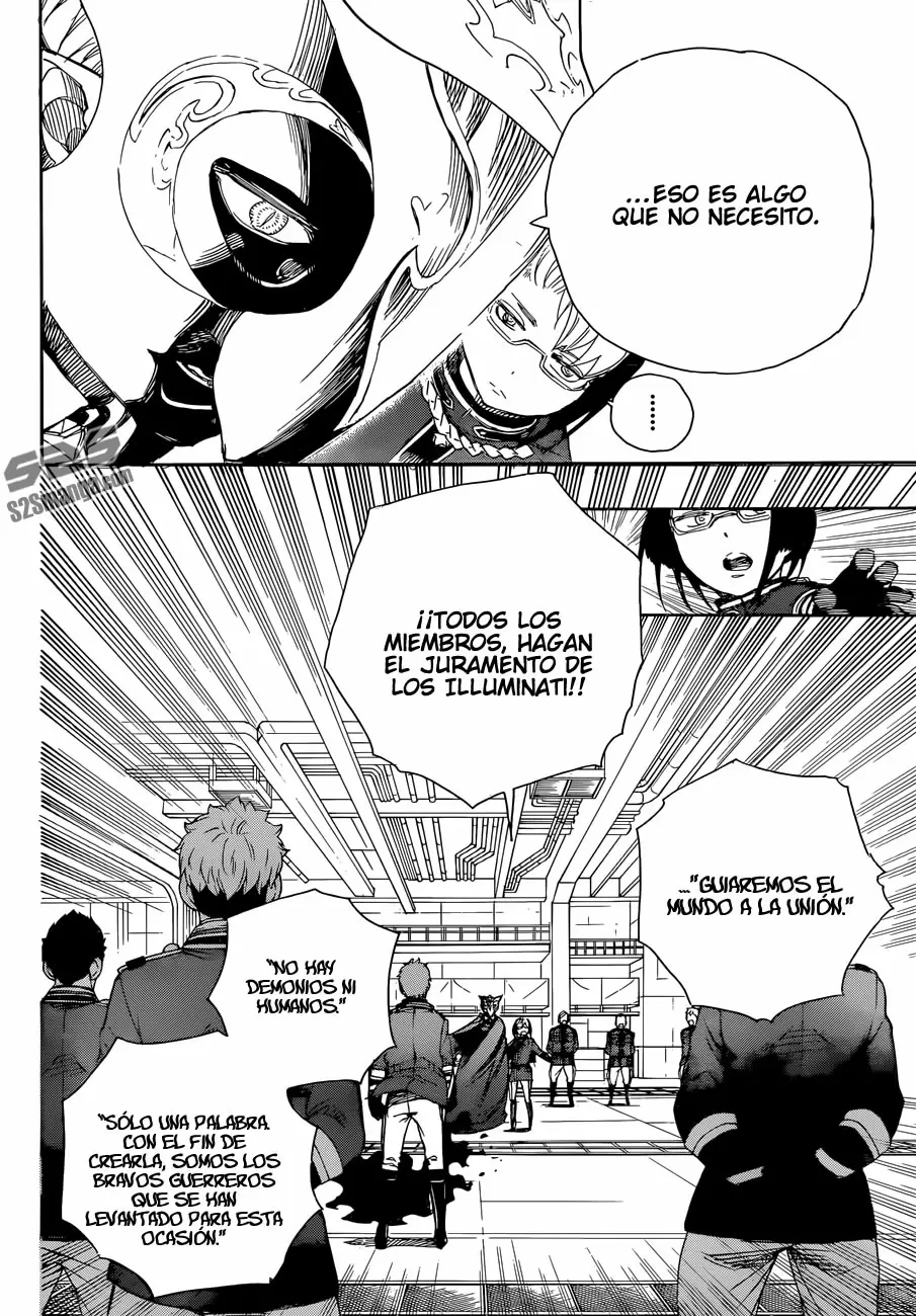 Ao no Exorcist capítulo 64, página 24