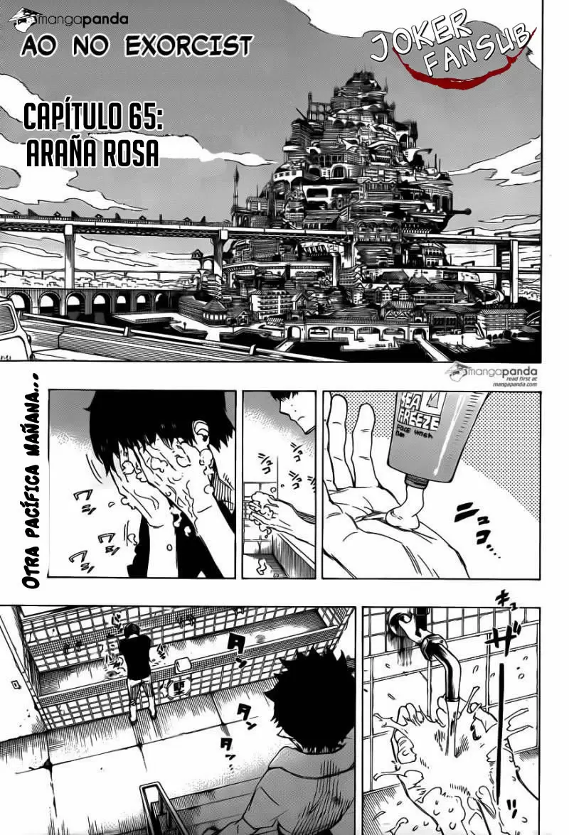 Ao no Exorcist capítulo 65, página 3