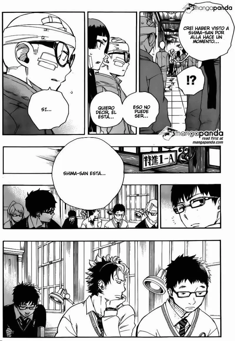 Ao no Exorcist capítulo 65, página 8