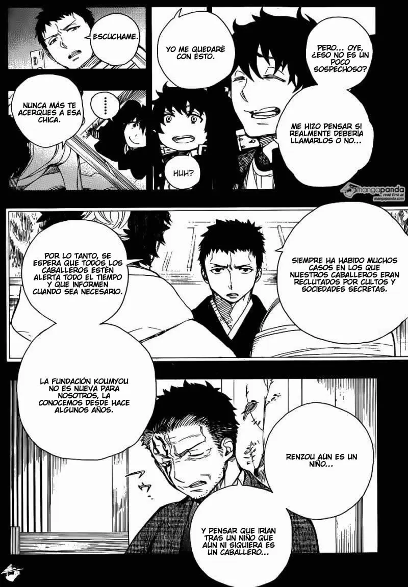 Ao no Exorcist capítulo 65, página 10