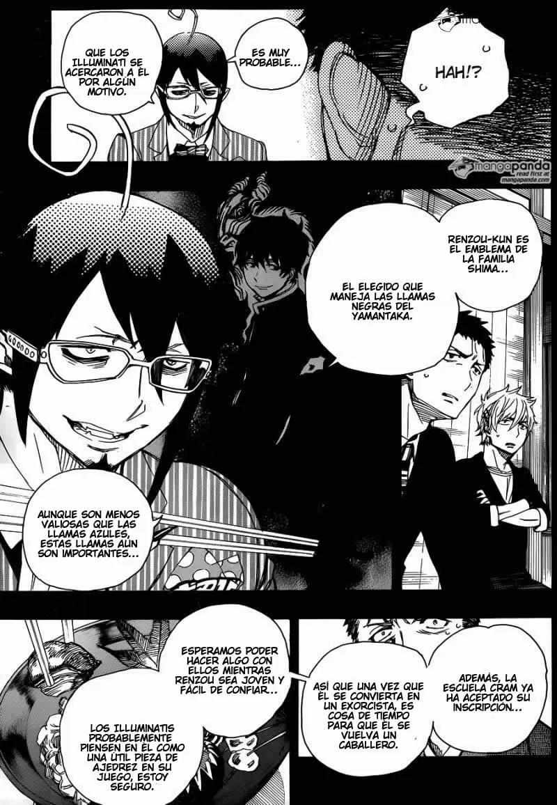 Ao no Exorcist capítulo 65, página 13