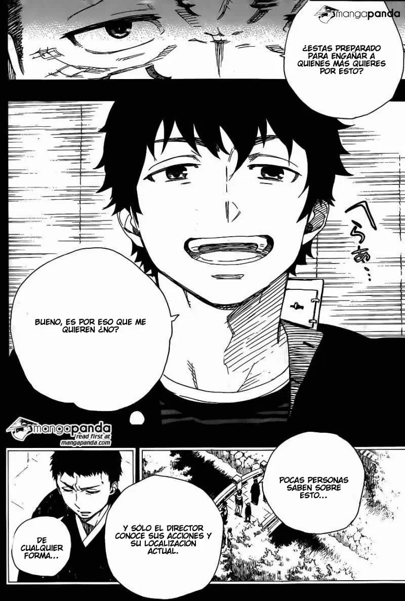 Ao no Exorcist capítulo 65, página 18