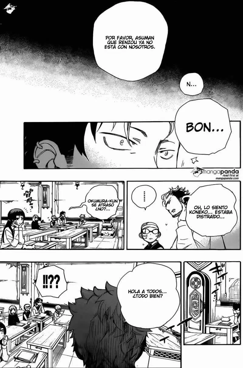 Ao no Exorcist capítulo 65, página 19
