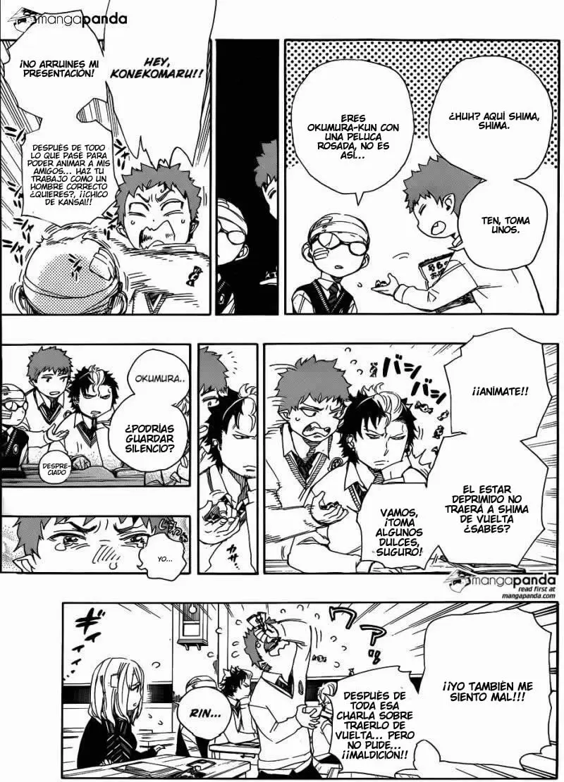 Ao no Exorcist capítulo 65, página 21
