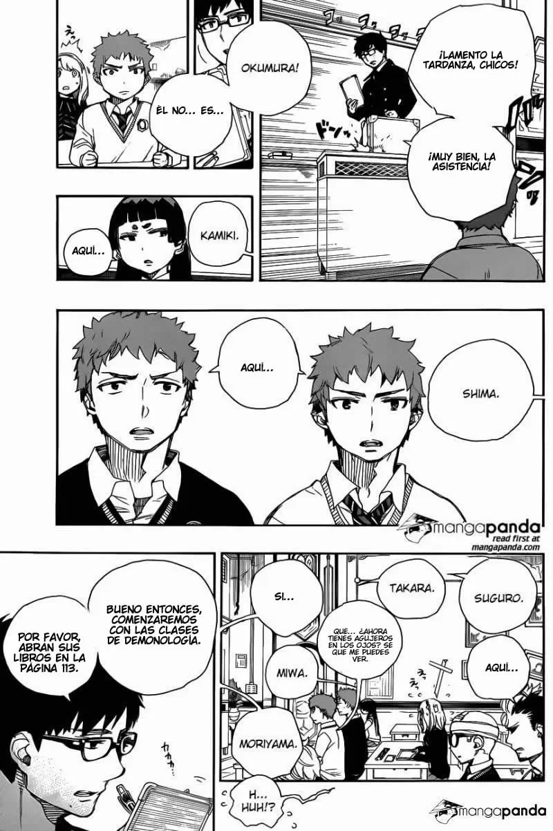 Ao no Exorcist capítulo 65, página 23