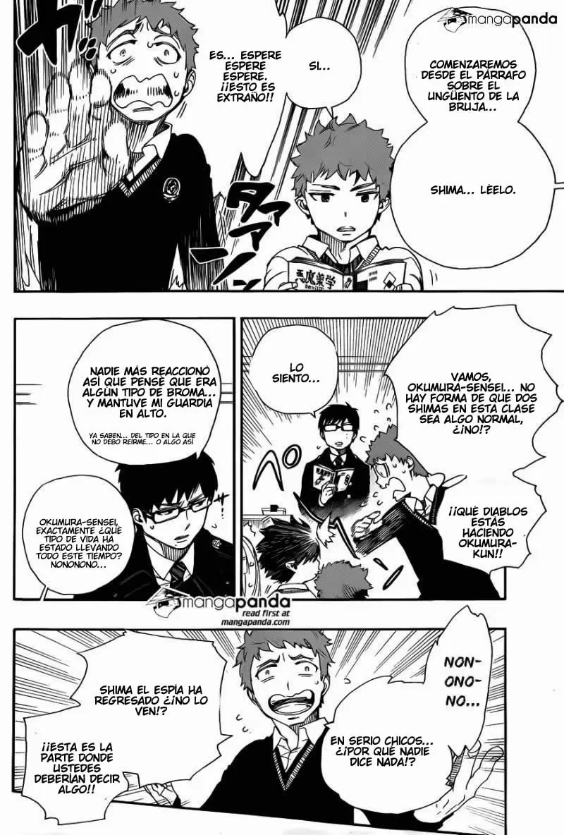 Ao no Exorcist capítulo 65, página 24