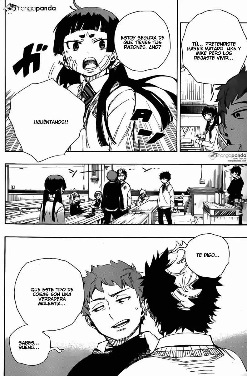 Ao no Exorcist capítulo 65, página 28