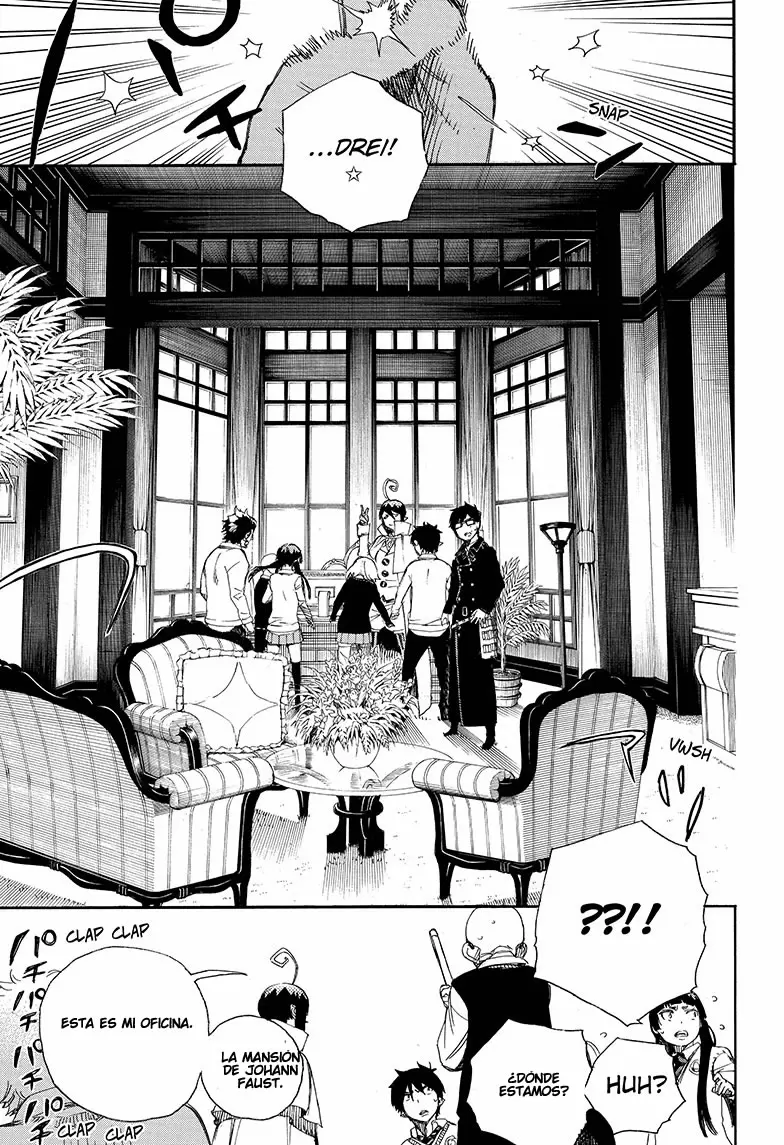 Ao no Exorcist capítulo 66, página 5