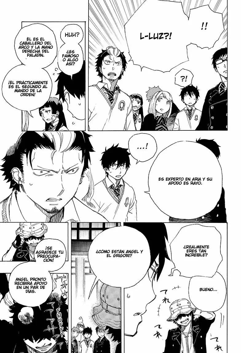Ao no Exorcist capítulo 66, página 7