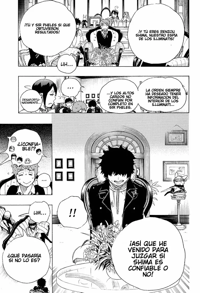 Ao no Exorcist capítulo 66, página 9