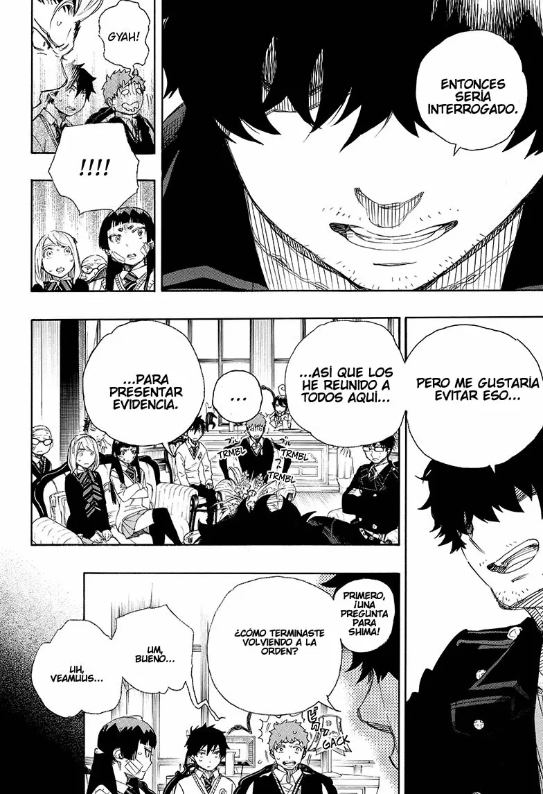 Ao no Exorcist capítulo 66, página 10