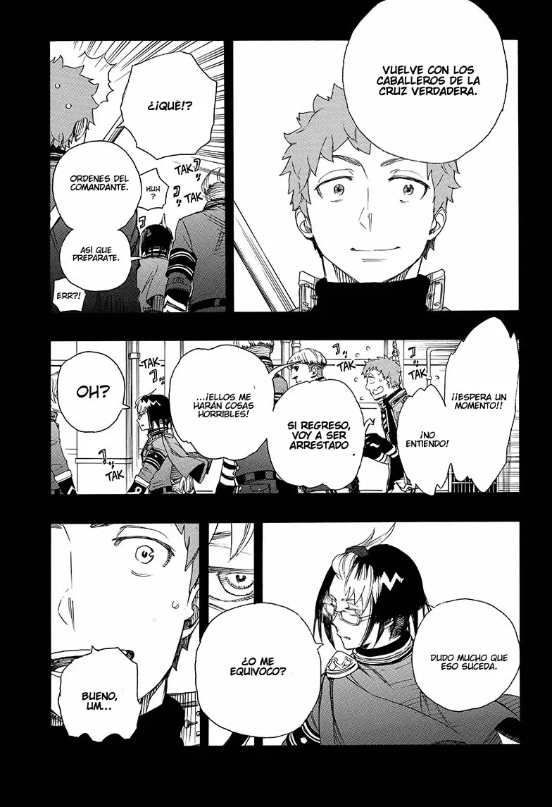 Ao no Exorcist capítulo 66, página 11
