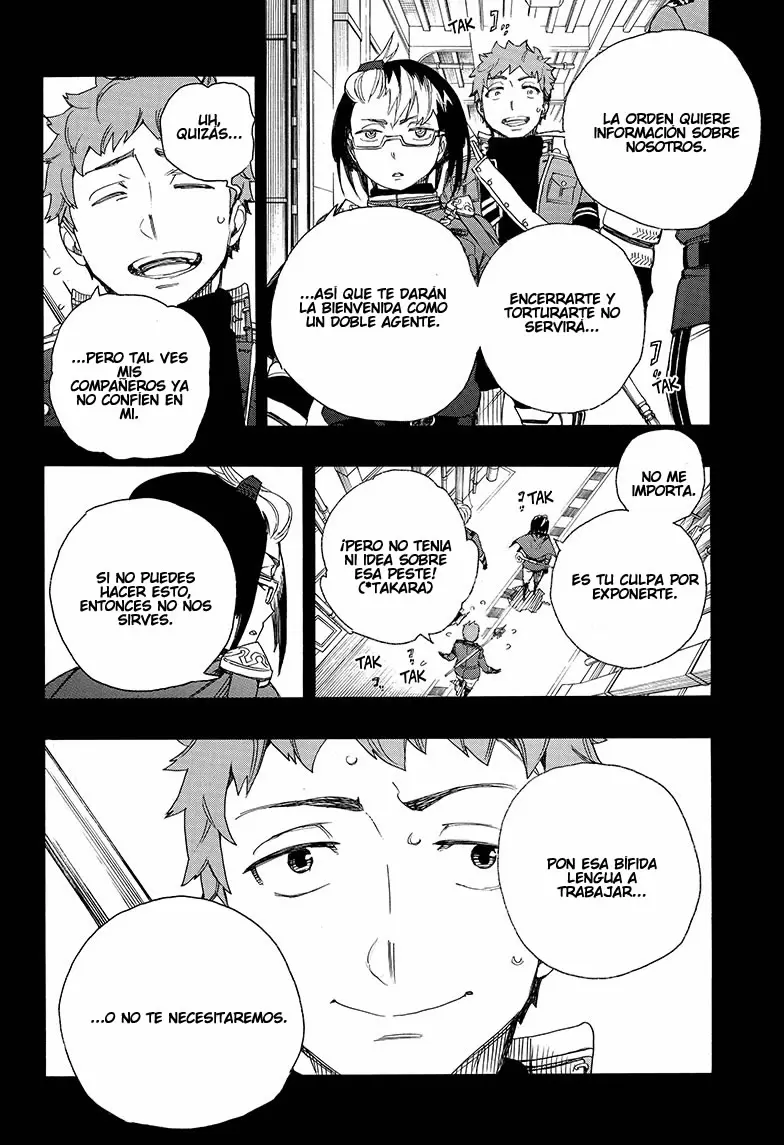 Ao no Exorcist capítulo 66, página 12