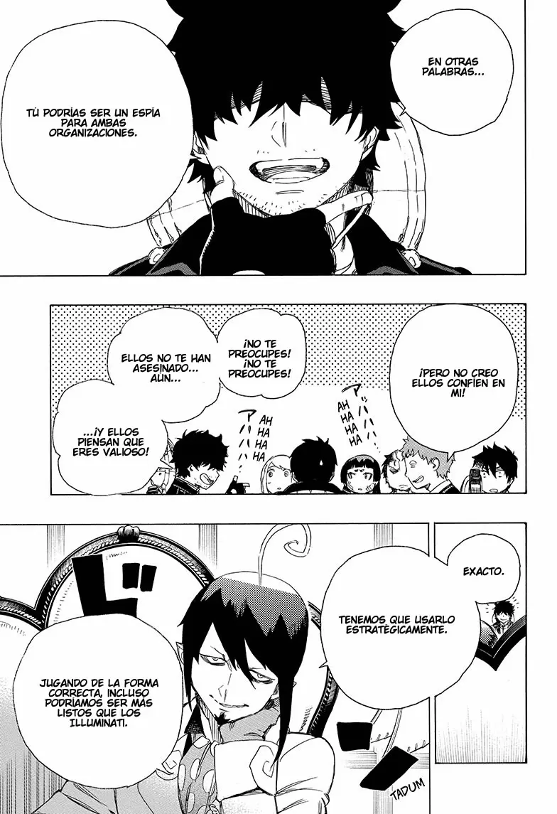 Ao no Exorcist capítulo 66, página 13