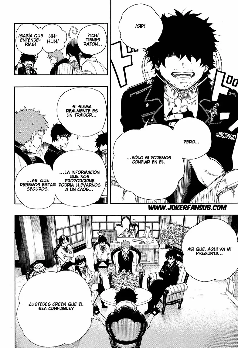 Ao no Exorcist capítulo 66, página 14