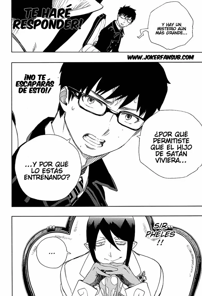 Ao no Exorcist capítulo 66, página 20
