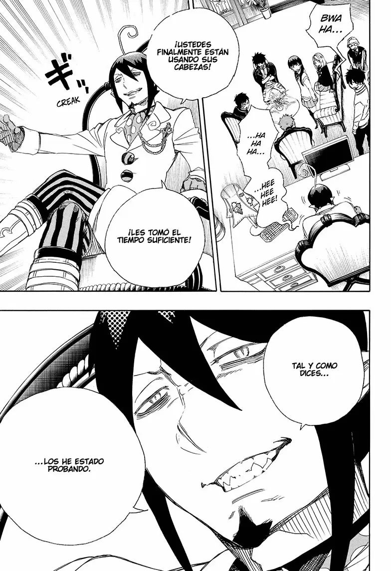 Ao no Exorcist capítulo 66, página 21