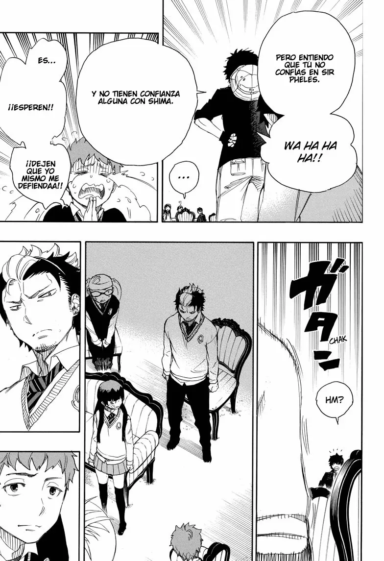 Ao no Exorcist capítulo 66, página 29