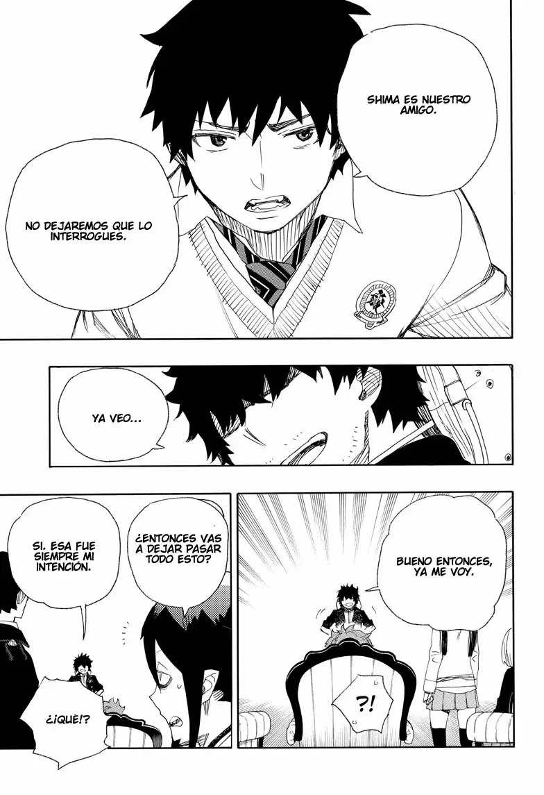 Ao no Exorcist capítulo 66, página 31