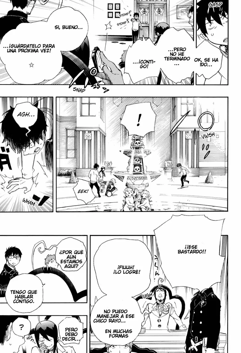 Ao no Exorcist capítulo 66, página 33