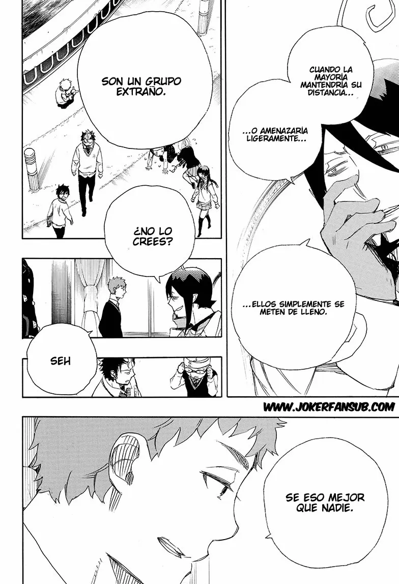 Ao no Exorcist capítulo 66, página 34