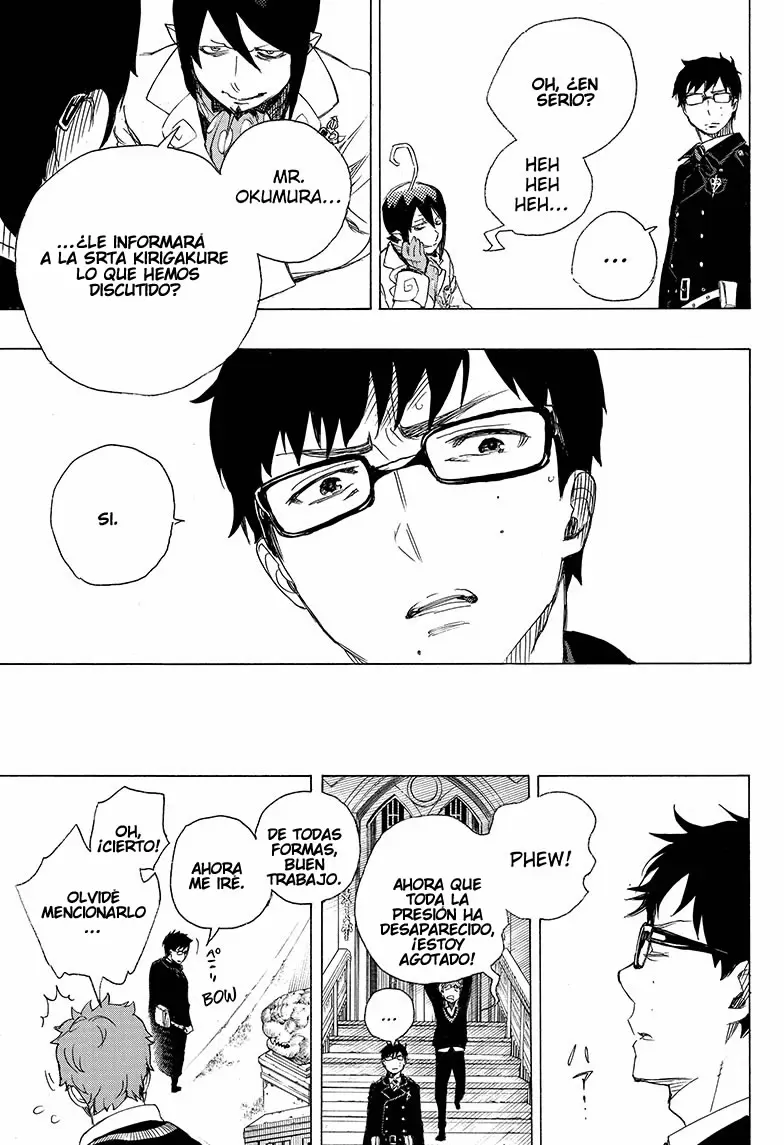 Ao no Exorcist capítulo 66, página 35
