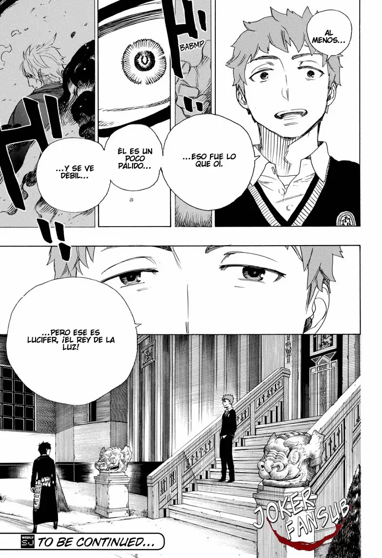 Ao no Exorcist capítulo 66, página 37