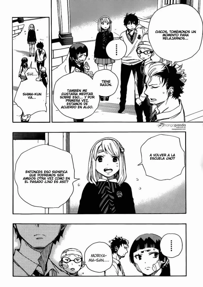 Ao no Exorcist capítulo 67, página 4