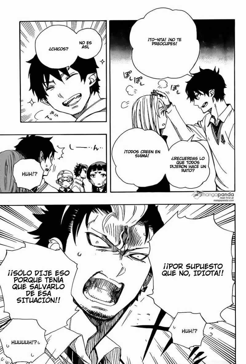 Ao no Exorcist capítulo 67, página 5