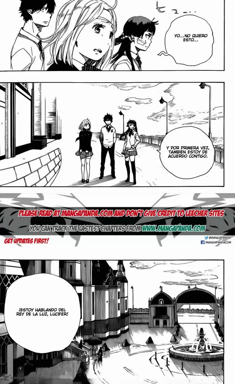 Ao no Exorcist capítulo 67, página 7