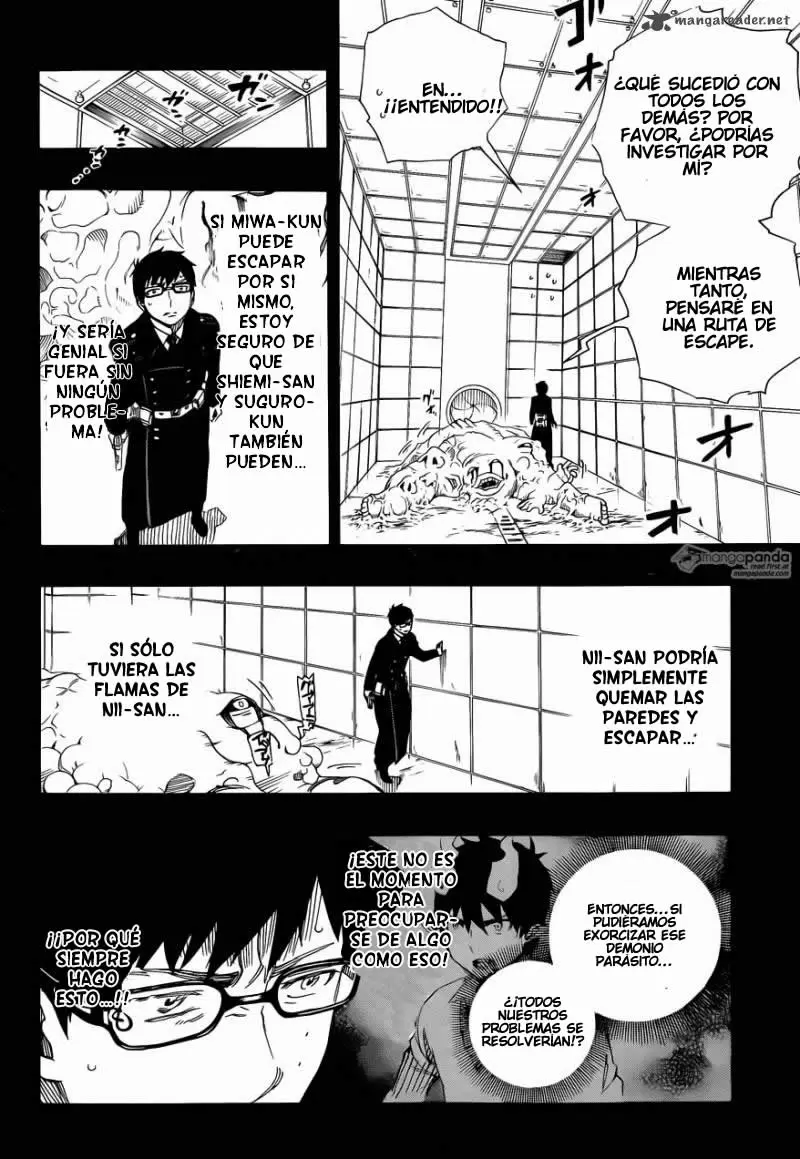 Ao no Exorcist capítulo 67, página 10