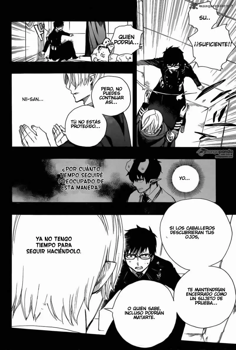 Ao no Exorcist capítulo 67, página 18