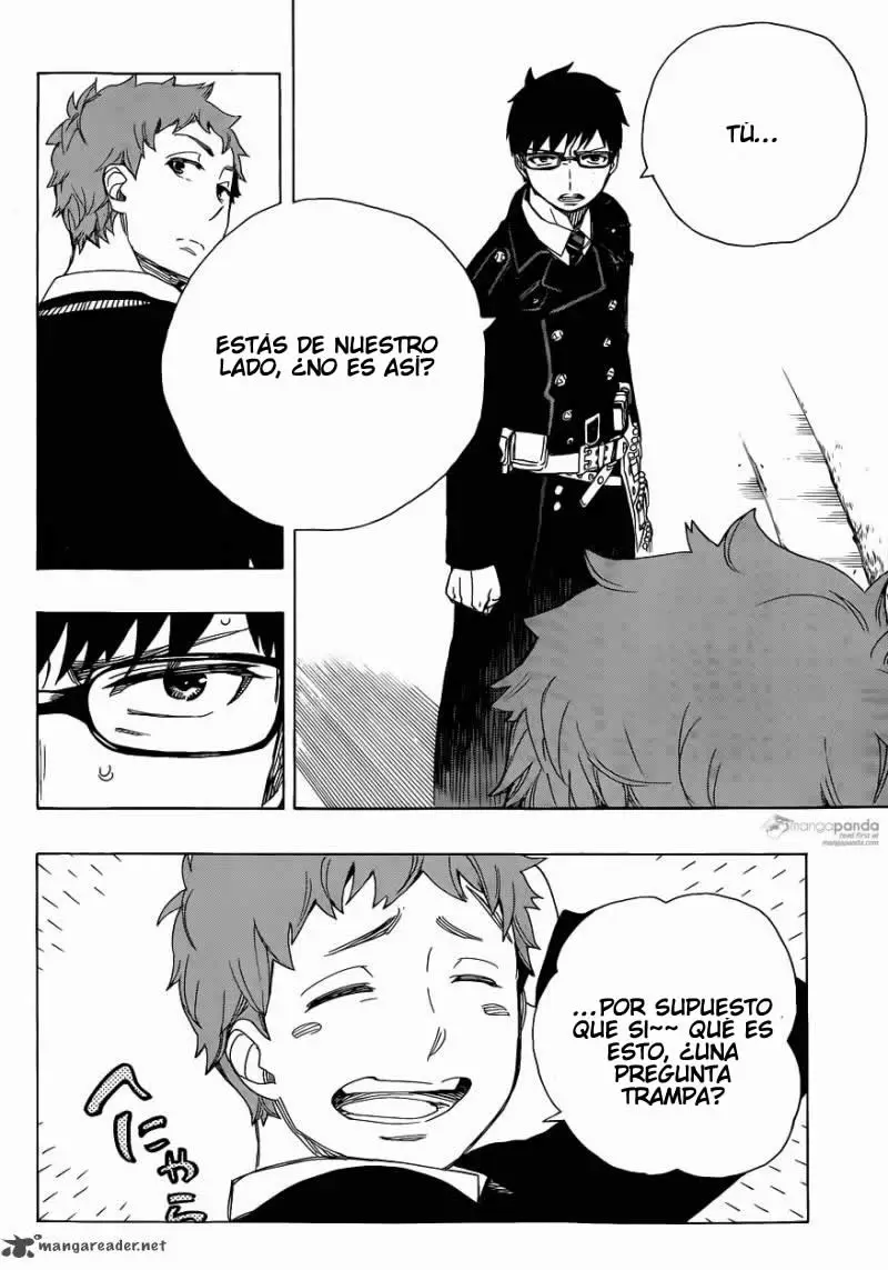 Ao no Exorcist capítulo 67, página 26