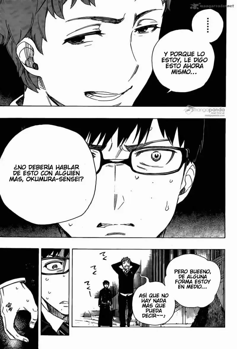 Ao no Exorcist capítulo 67, página 27