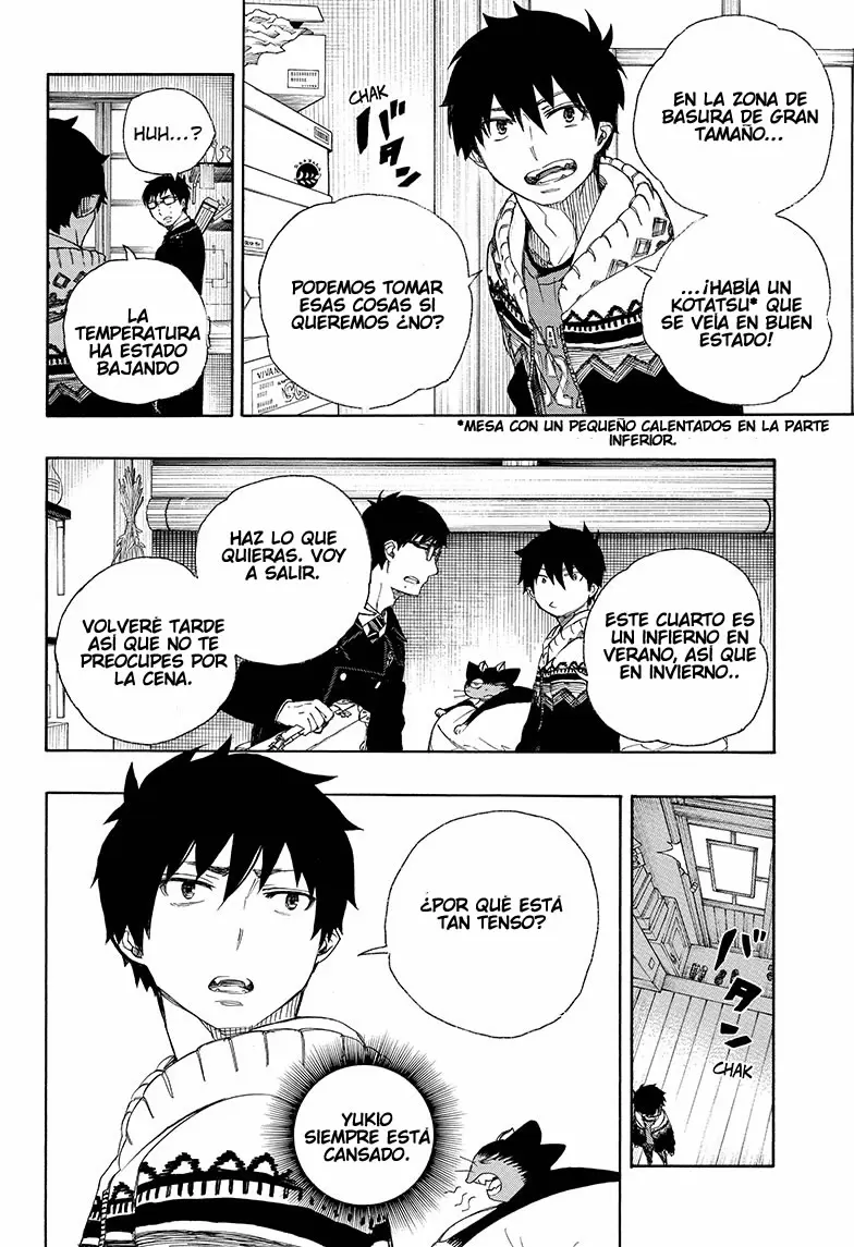 Ao no Exorcist capítulo 68, página 4