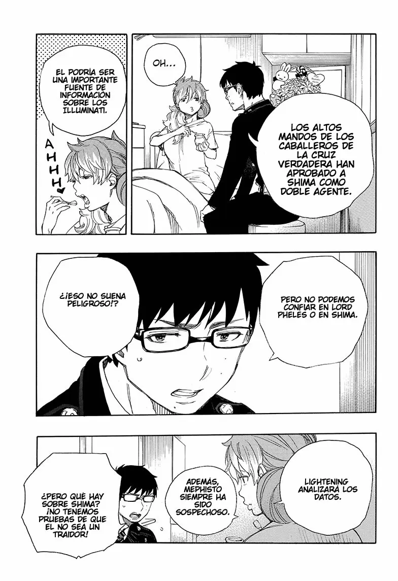 Ao no Exorcist capítulo 68, página 7