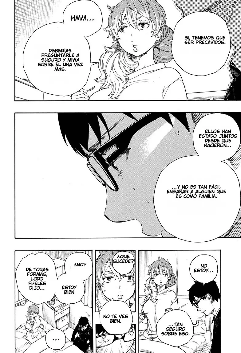 Ao no Exorcist capítulo 68, página 8