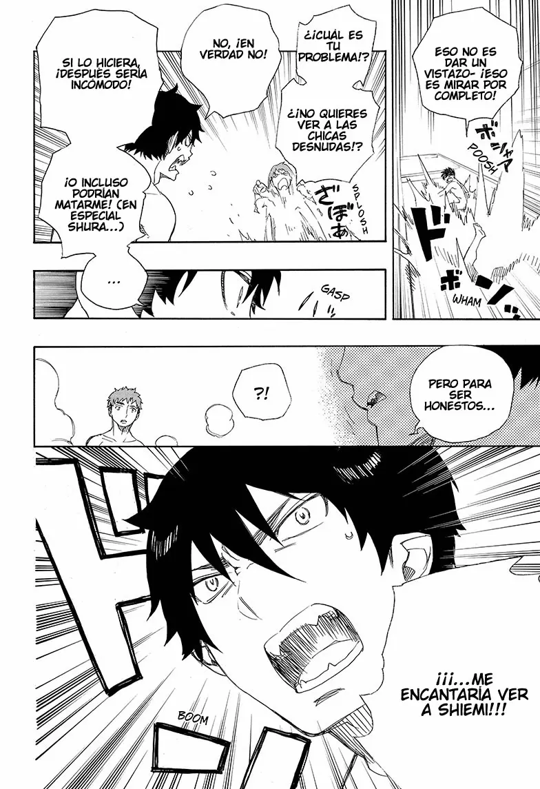Ao no Exorcist capítulo 68, página 26