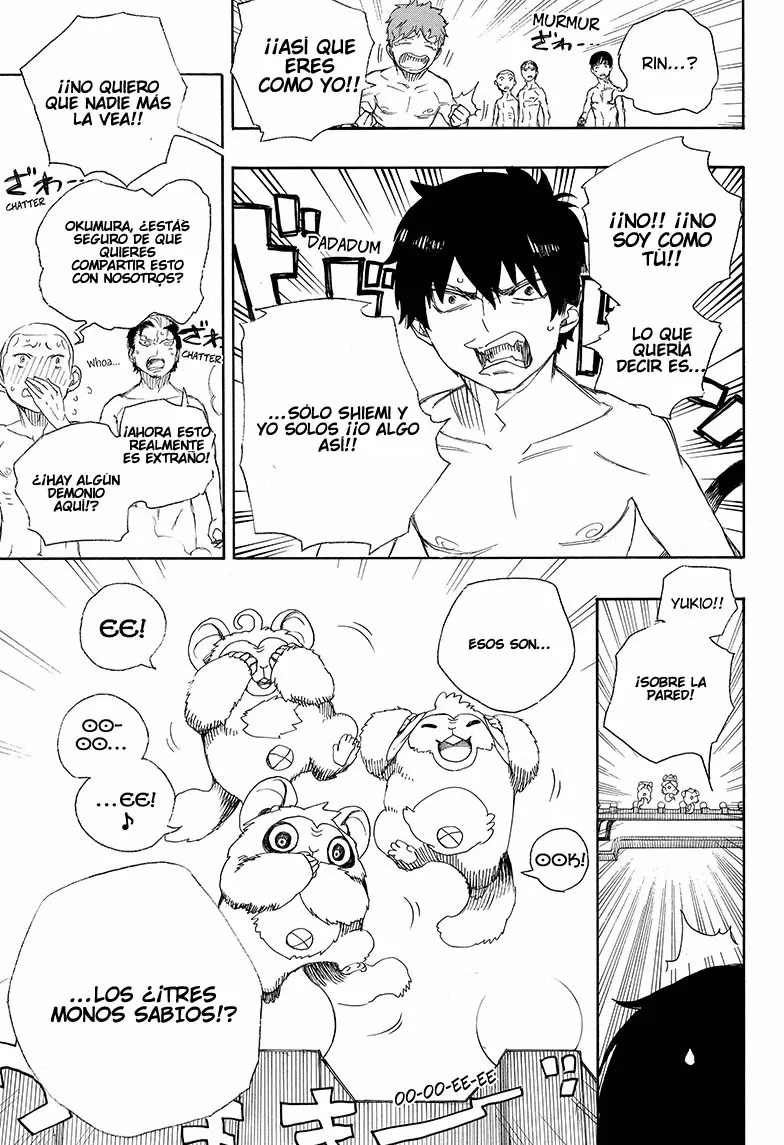 Ao no Exorcist capítulo 68, página 27
