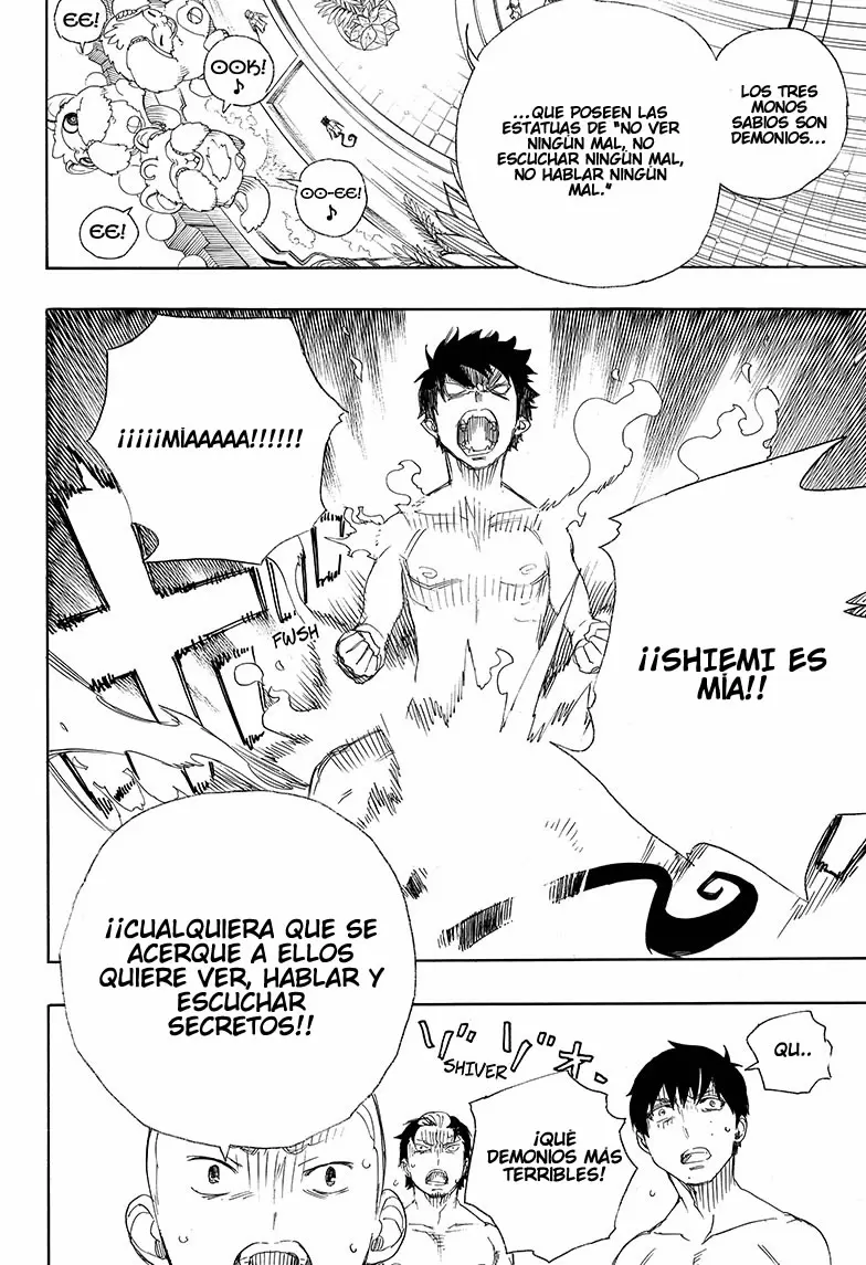 Ao no Exorcist capítulo 68, página 28