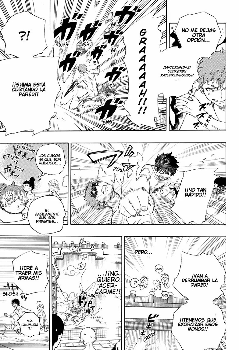 Ao no Exorcist capítulo 68, página 29