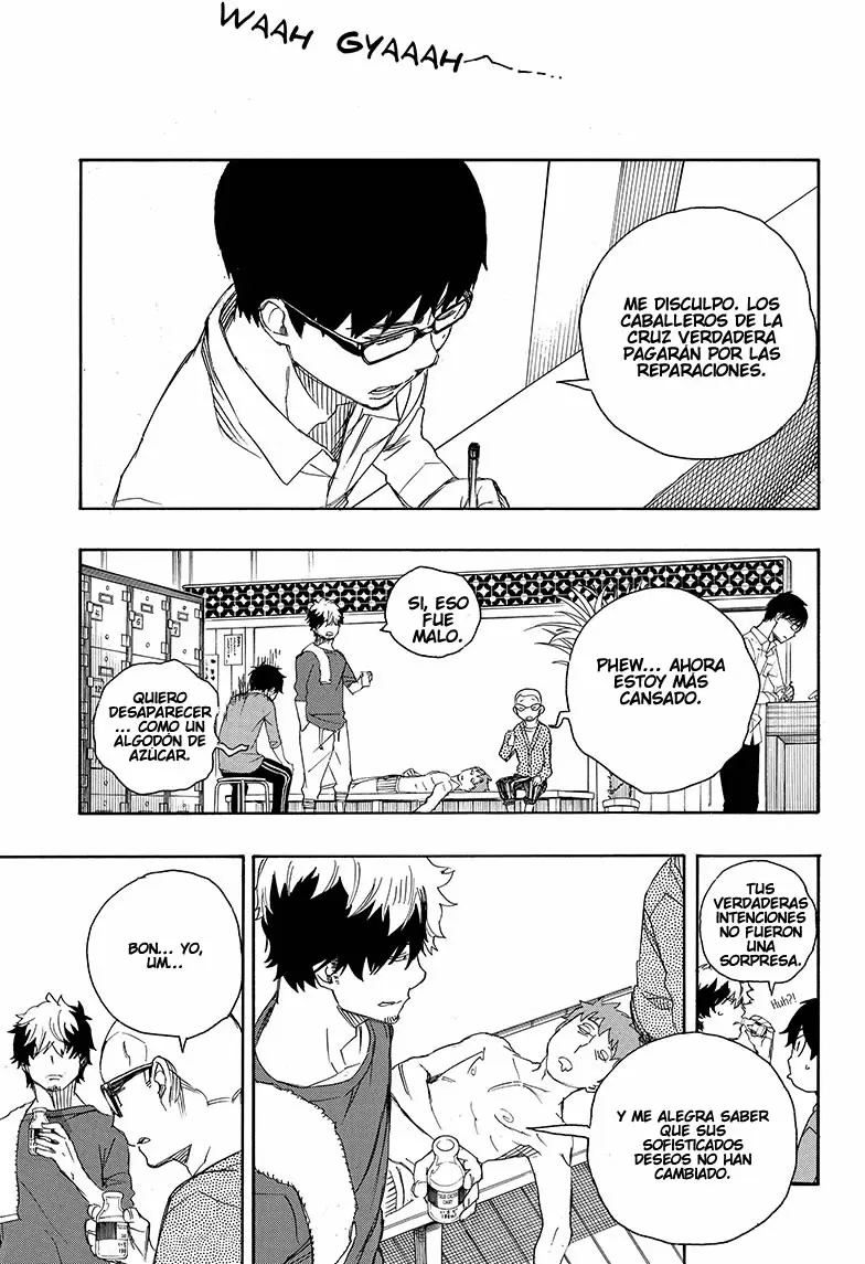 Ao no Exorcist capítulo 68, página 33