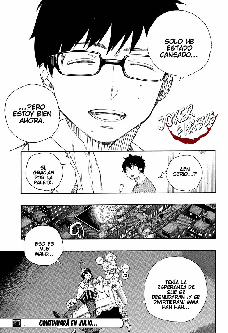 Ao no Exorcist capítulo 68, página 37