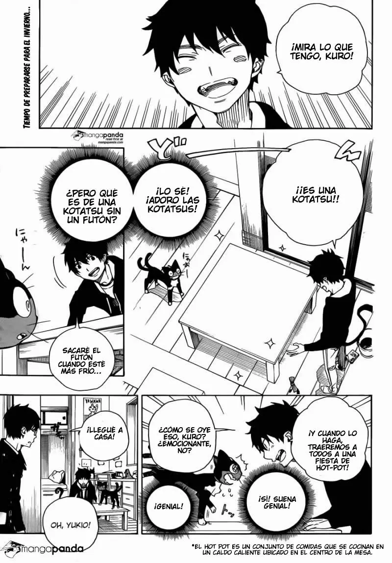 Ao no Exorcist capítulo 69, página 3