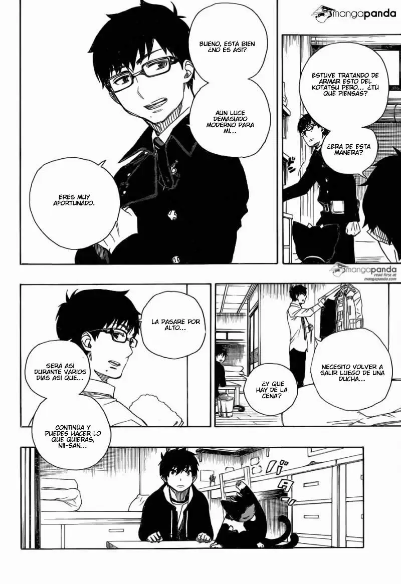 Ao no Exorcist capítulo 69, página 4