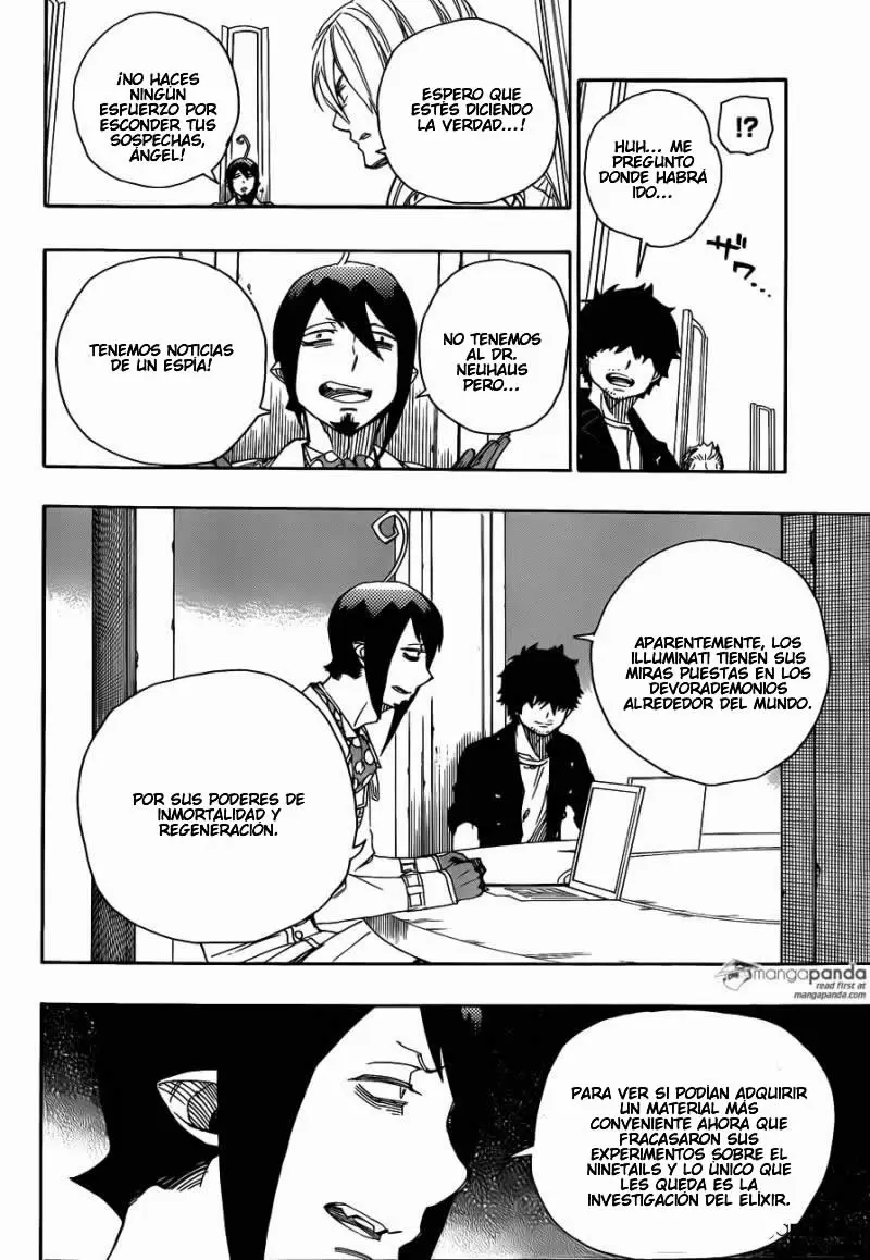 Ao no Exorcist capítulo 69, página 14