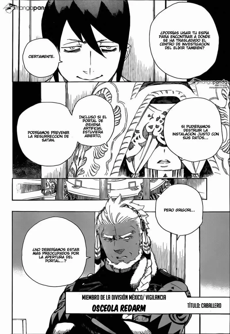 Ao no Exorcist capítulo 69, página 16