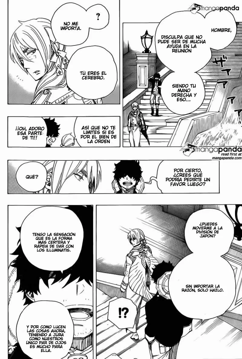 Ao no Exorcist capítulo 69, página 24