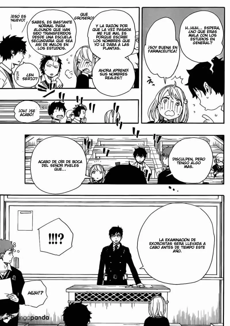Ao no Exorcist capítulo 69, página 27