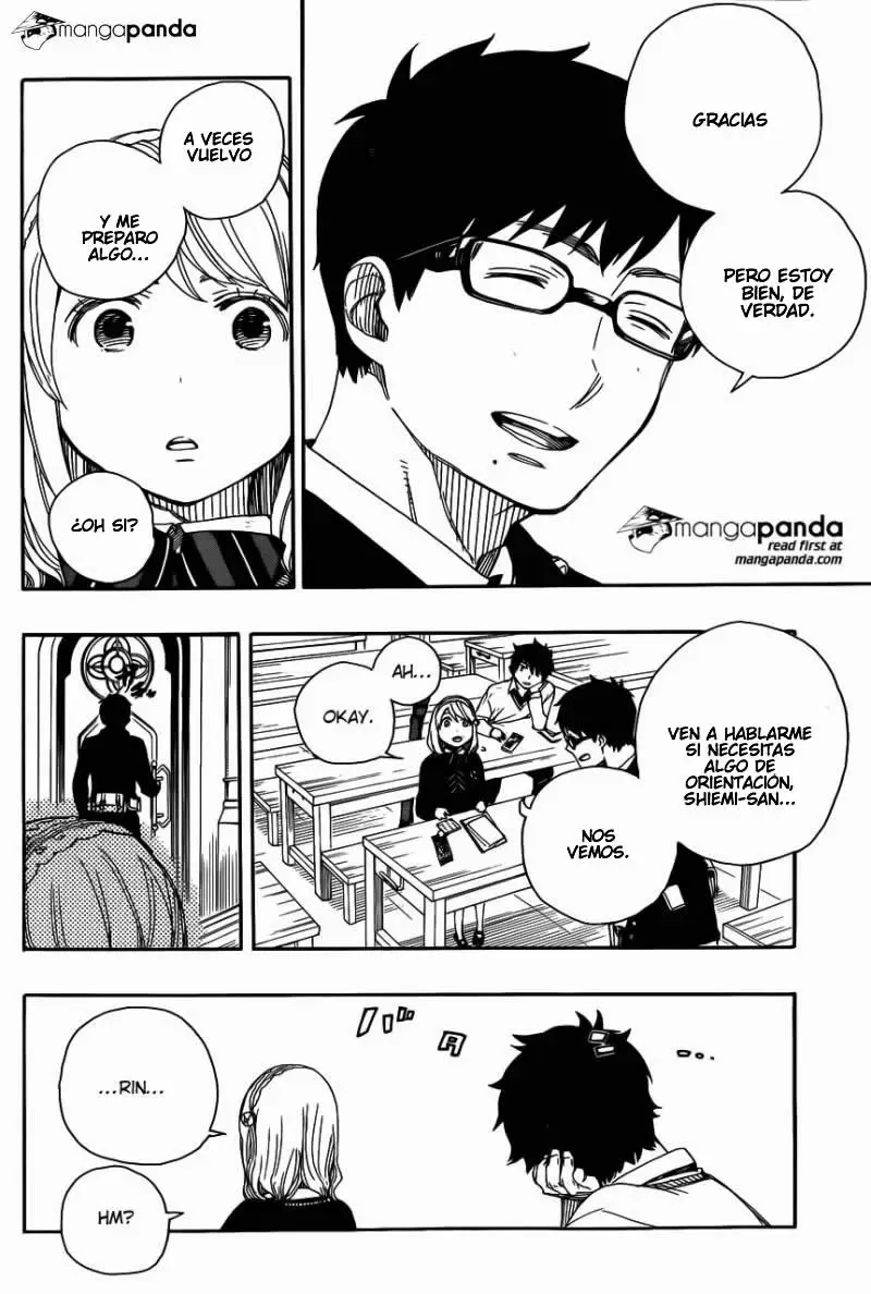 Ao no Exorcist capítulo 69, página 30